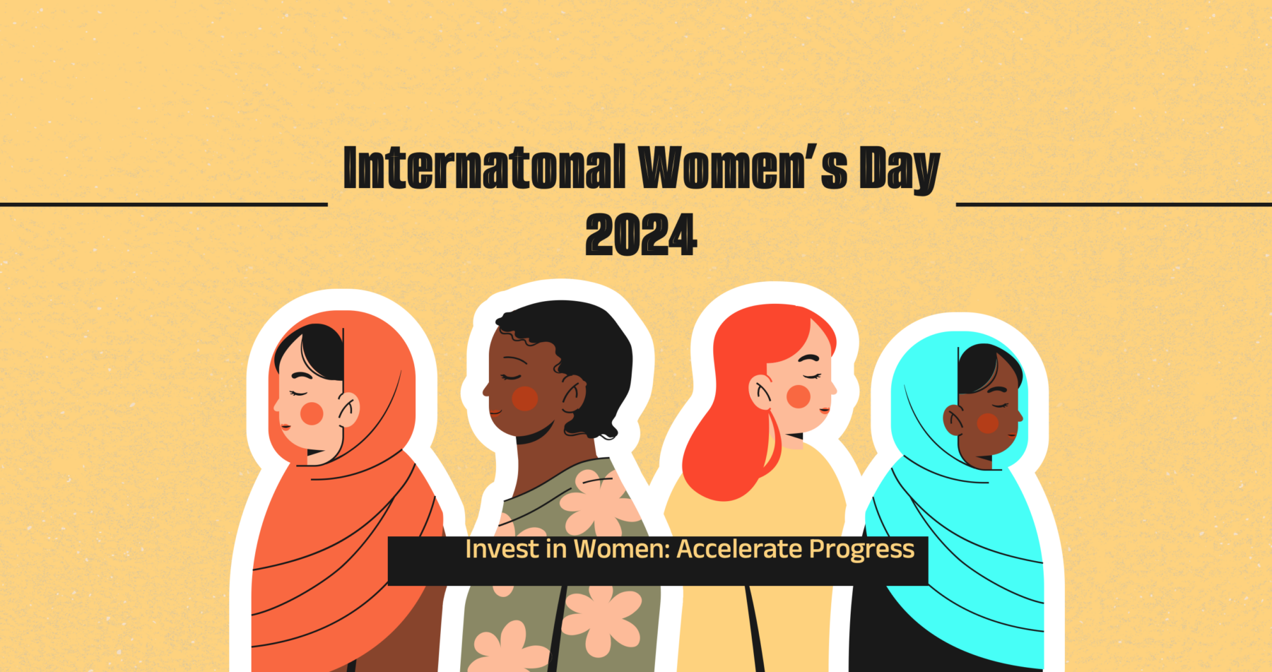 Ilustrasi Hari Perempuan Internasional. (Sumber: Slidesgo.com)