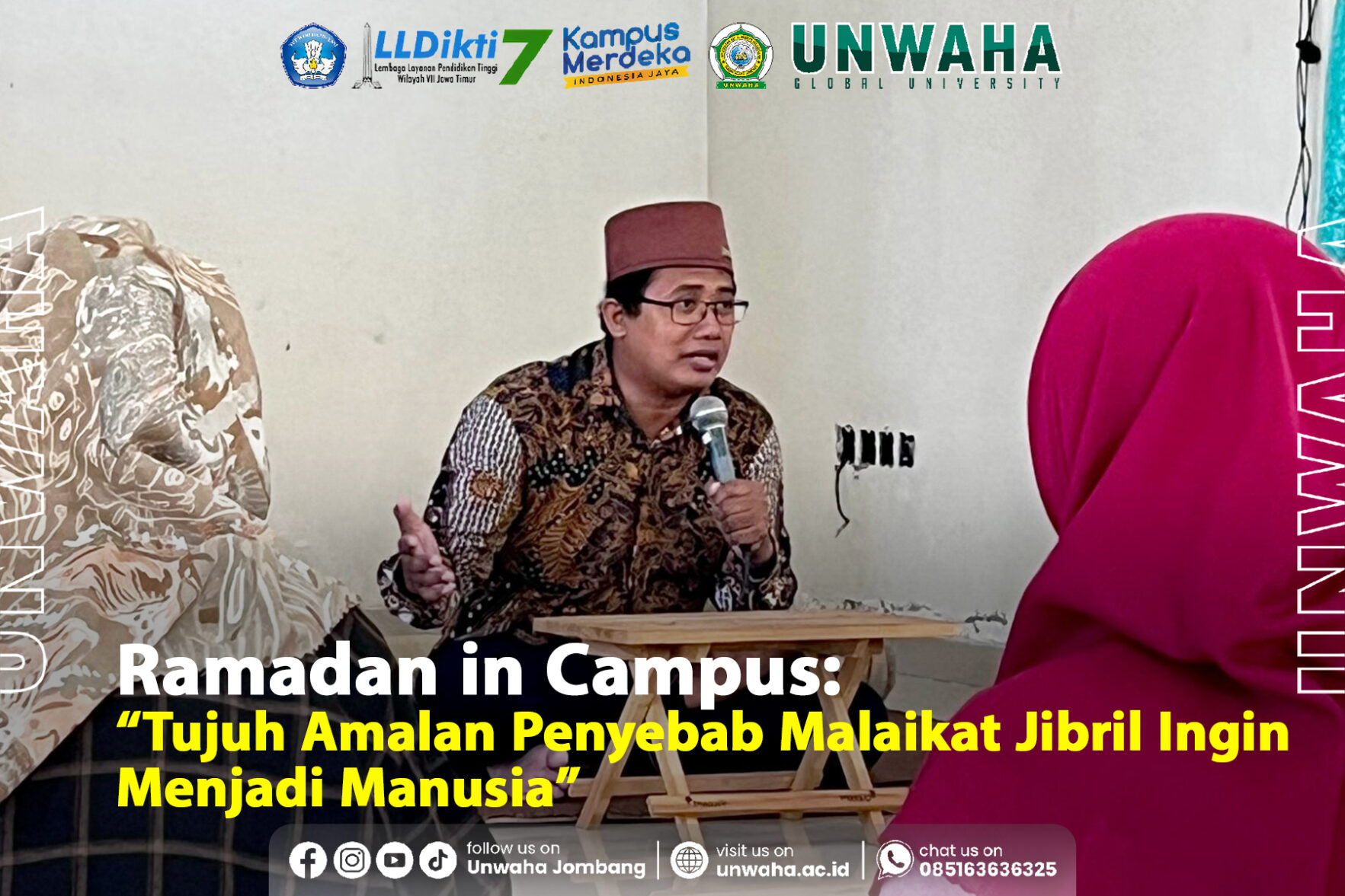 Ramadan in Campus 2024: Tujuh Amalan Penyebab Malaikat Jibril Ingin Menjadi Manusia