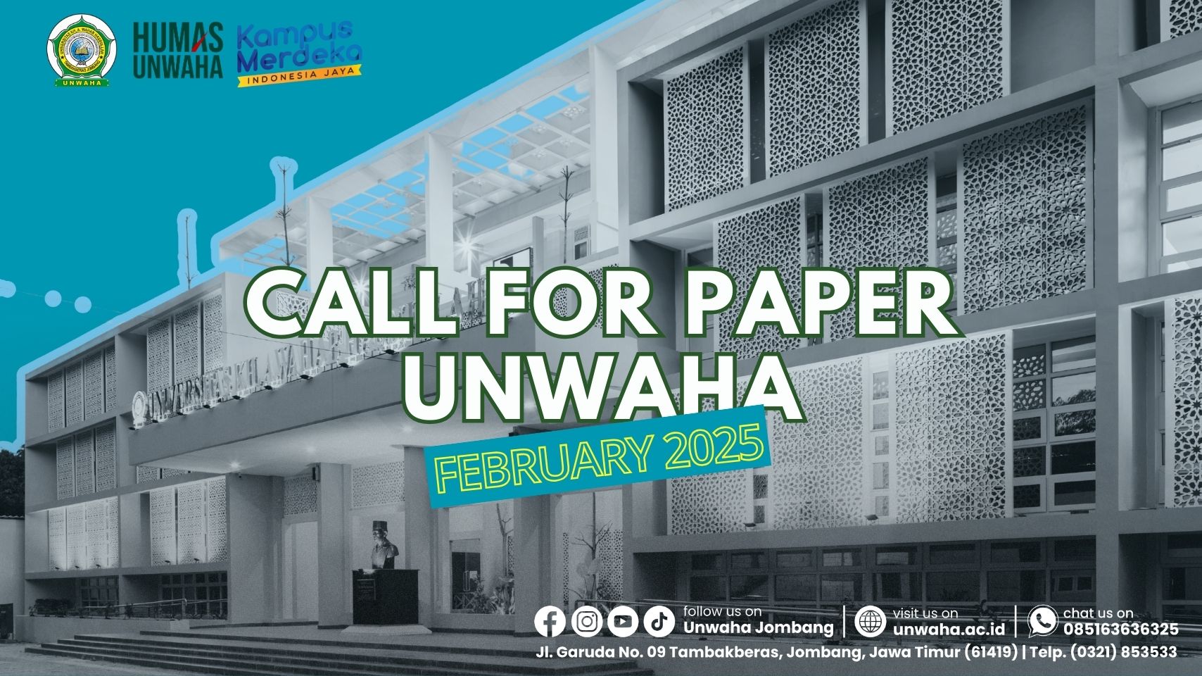 Call For Paper UNWAHA Jombang Februari 2025